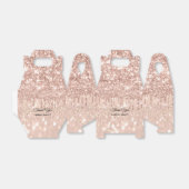 バラドリップスグリッタースウィート16番目のブライダルシャワーの好意 フェイバーボックス (折り畳みなし)