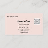 バラドリップ美しい美容師ボトックスシリンジアプリ 予約カード (裏面)