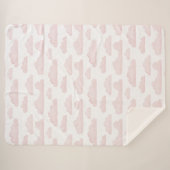 バラドリームタイムウォーターカラークラウドシェルパブランケット シェルパブランケット (正面(横))