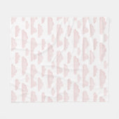 バラドリームタイムウォーターカラークラウドフリースブランケット フリースブランケット (正面(横))