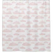 バラドリームタイム水彩雲シャワーカーテン シャワーカーテン (正面)