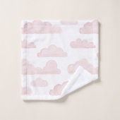 バラドリームタイム水彩雲タオル バスタオルセット (ウォッシュタオル)