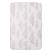 バラドリームタイム水彩雲風呂マット バスマット (正面縦)