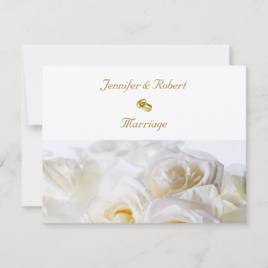 バラドリーム結婚式招待状 招待状 (正面)