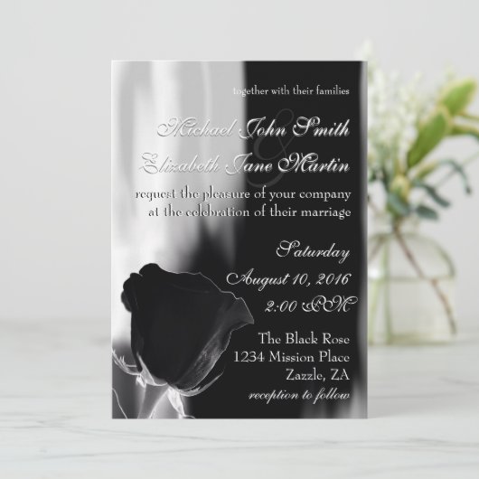 バラノワール 招待状 (スタンド正面)