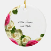 バラハッピーアニバーサリーオーナメント セラミックオーナメント (裏面)