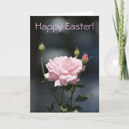 バラハッピーイースター! シーズンカード (正面)