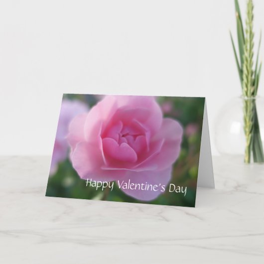 バラハッピーバレンタインデー シーズンカード (正面)