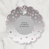 バラハートはラブモノグラムで手作り フェイバータグ (裏面)