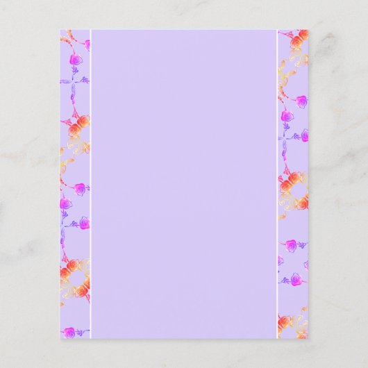 バラハートピンクとグレーの個人菓子 (裏面)