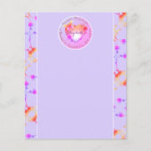 バラハートピンクとグレーの個人菓子 (正面)