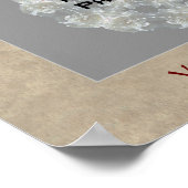 バラハートフレーム写真ポスターの追加プリント ポスター (角)