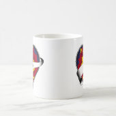 バラハートママタトゥー コーヒーマグカップ (中央)