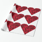 バラハート包装紙 ラッピングペーパー (アンロールド)