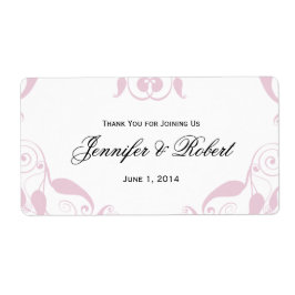 バラハート結婚フローラのボトルのラベル ラベル