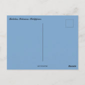 バラバク・パラワン・フィリピン ポストカード (裏面)