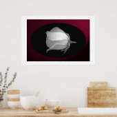 バラバッド(白黒) ポスター (キッチン)