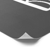 バラバナーブライダルシャワーウェルカムポスター ポスター (角)