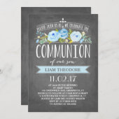 バラバナー | 聖餐式招待状 招待状 (正面/裏面)