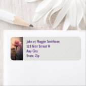 バラバラガーデンフラワーズかわいらしフローラ ラベル (インサイチュ)