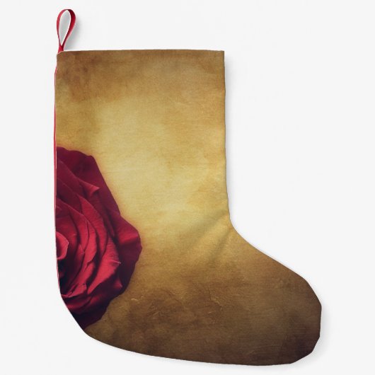 バラバラ開花抽象芸術 スモールクリスマスストッキング (正面)
