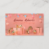 バラバルーン計画および名刺の設計 名刺 (正面)