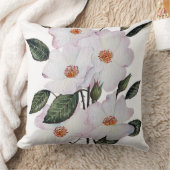 バラ'バレリーナ'フローラアート クッション (ブランケット)