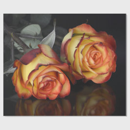 バラバレンタインデラッピング紙 ラッピングペーパー