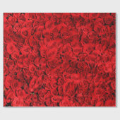 バラバレンタインデラッピング紙 ラッピングペーパー (フラット)