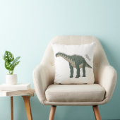 バラパサウルス漫画イラストレーション クッション (椅子)