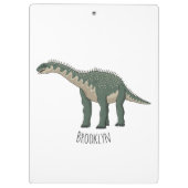 バラパサウルス漫画イラストレーション クリップボード (裏面)