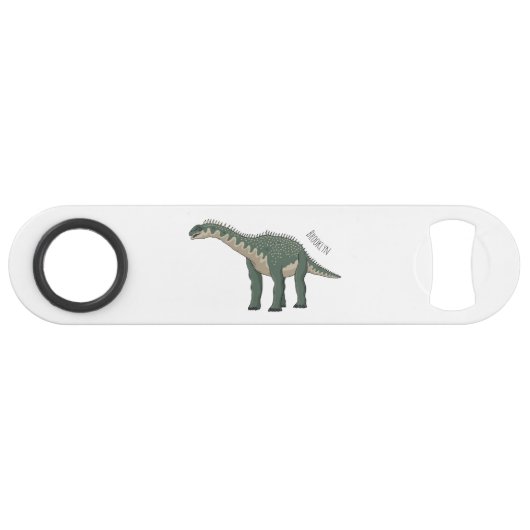 バラパサウルス漫画イラストレーション スピード栓抜き (正面(横))