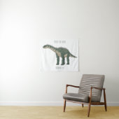 バラパサウルス漫画イラストレーション タペストリー (インサイチュ(横))