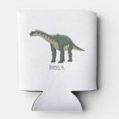 バラパサウルス漫画イラストレーション 缶クーラー (裏面)