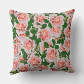 バラパターン クッション (裏面)