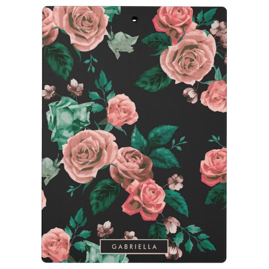 バラパターン クリップボード (裏面)