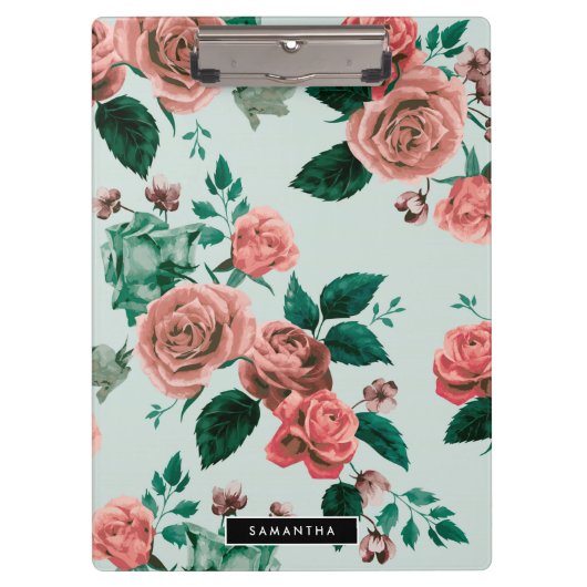 バラパターン クリップボード (正面)