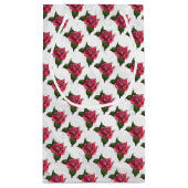 バラパターン スモールペーパーバッグ (裏面)