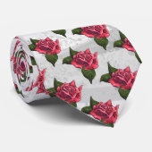 バラパターン ネクタイ (ロール)