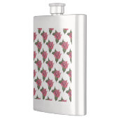 バラパターン フラスク (左)