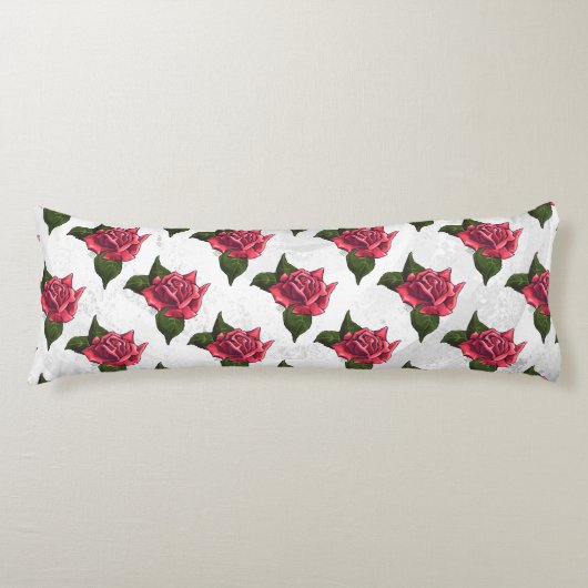 バラパターン ボディピロー (正面)