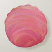 バラパターン ラウンドクッション (裏面)