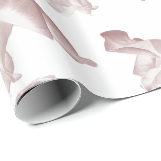 バラパターン ラッピングペーパー (ロールコーナー)