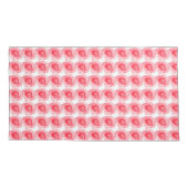 バラパターン 枕カバー (裏面-左)