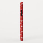 バラパターン（赤） Case-Mate iPhoneケース (裏面/右)