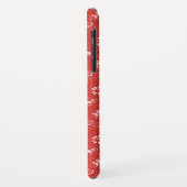 バラパターン（赤） Case-Mate iPhoneケース (裏面/左)