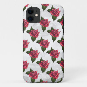 バラパターン iPhone 11 ケース