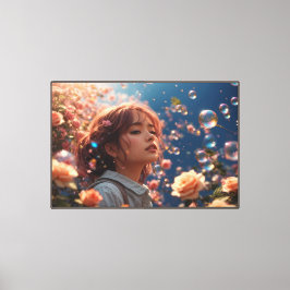 バラパラダイスストレッチキャンバスプリント キャンバスプリント