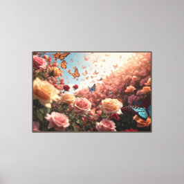 バラパラダイスストレッチキャンバスプリント キャンバスプリント