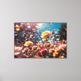 バラパラダイスストレッチキャンバスプリント キャンバスプリント